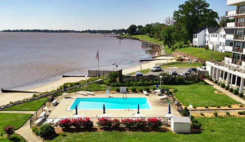 condo view down river